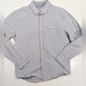 Under Armour Gray Thick Cotton Button Down Shirt